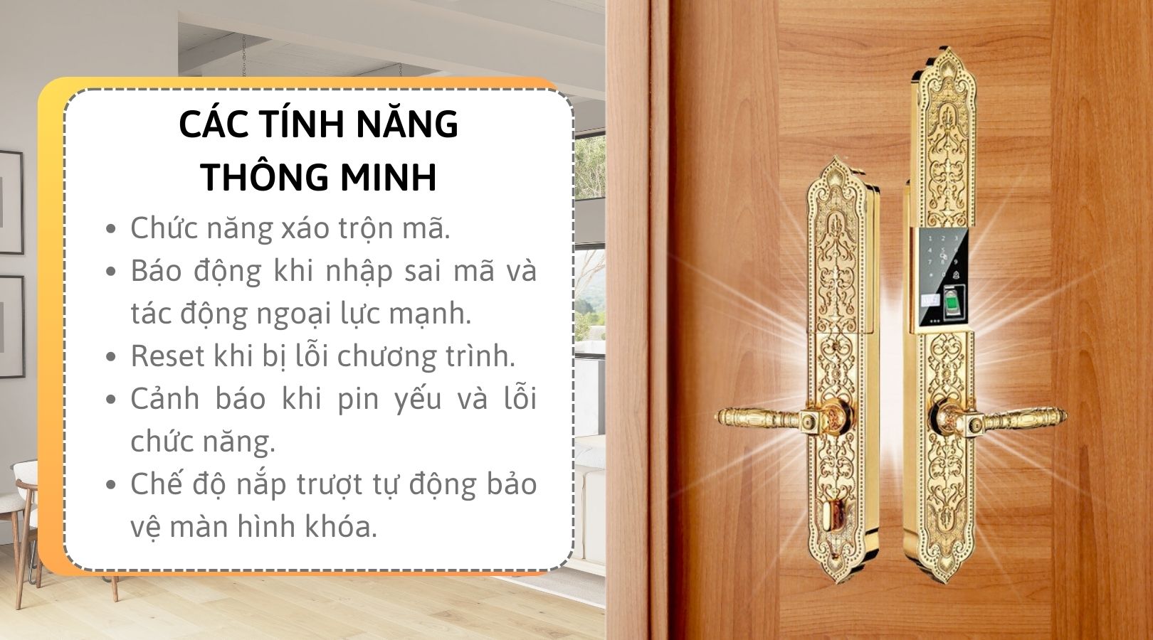 Tính năng nổi bật của khóa đại sảnh Kassler KL-929 APP